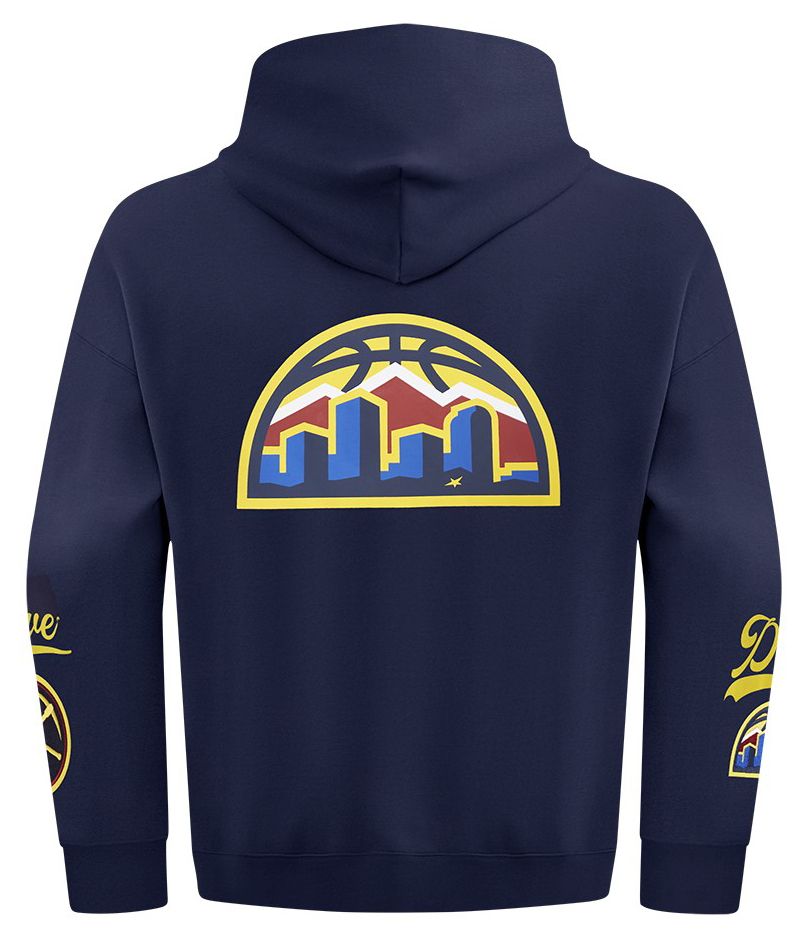 Pro Standard Men's Denver Nuggets Navy Living Large Hoodie product image