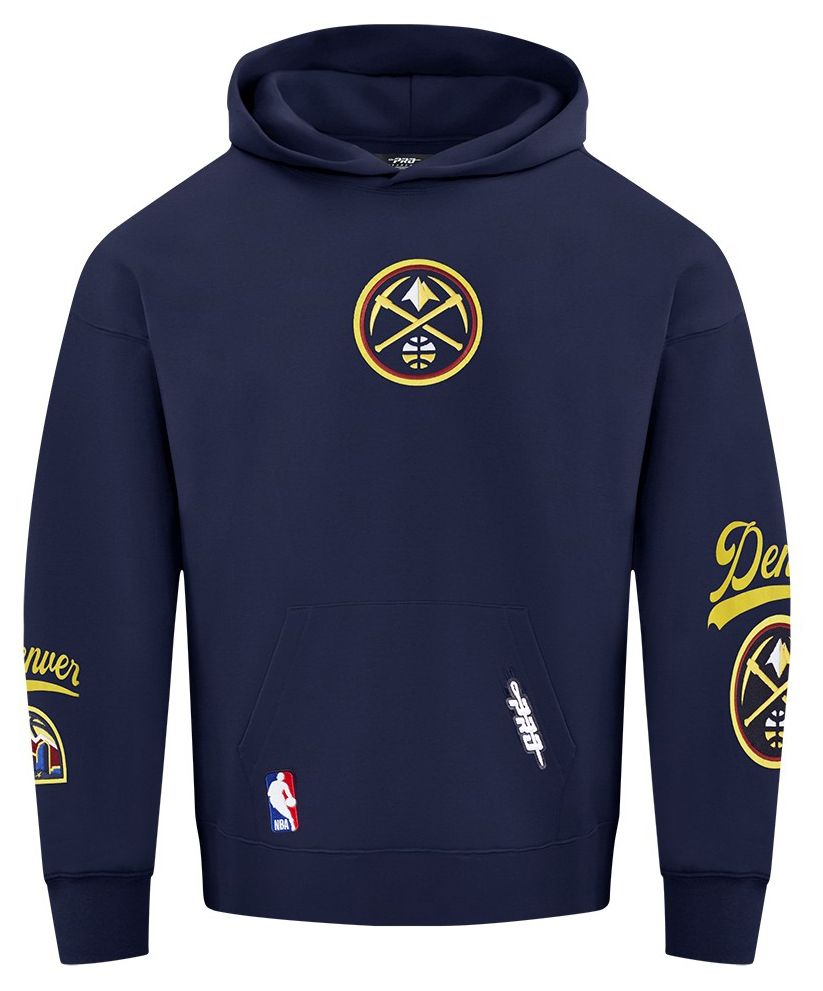 Pro Standard Men's Denver Nuggets Navy Living Large Hoodie product image
