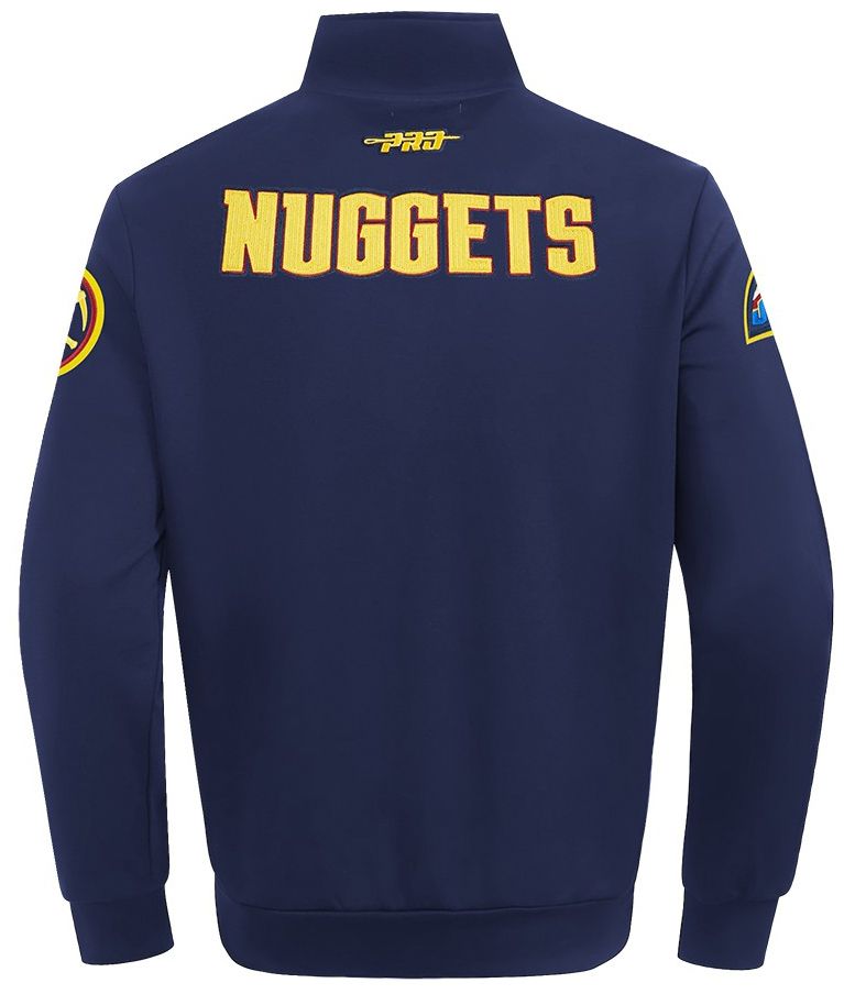 Pro Standard Men's Denver Nuggets Navy City Arch 1/4 Zip product image
