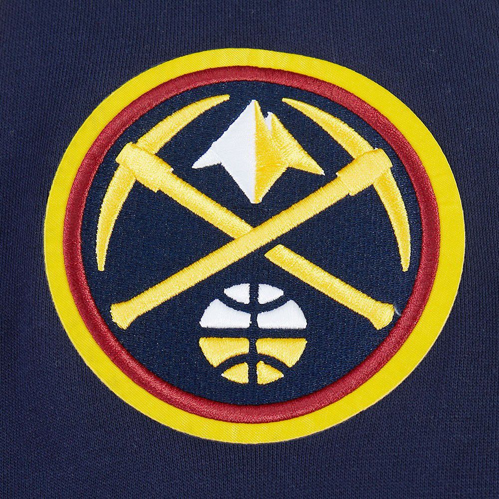 Pro Standard Men's Denver Nuggets Navy City Arch 1/4 Zip product image