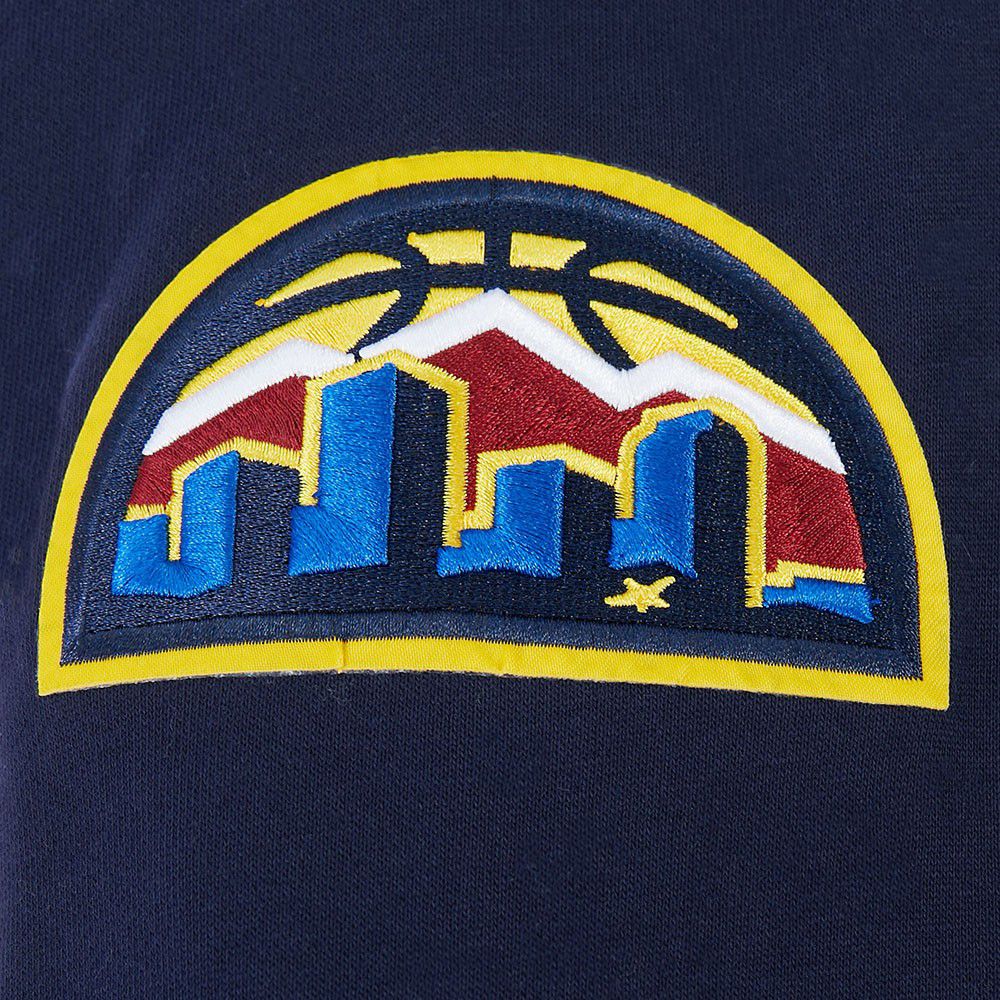 Pro Standard Men's Denver Nuggets Navy City Arch 1/4 Zip product image