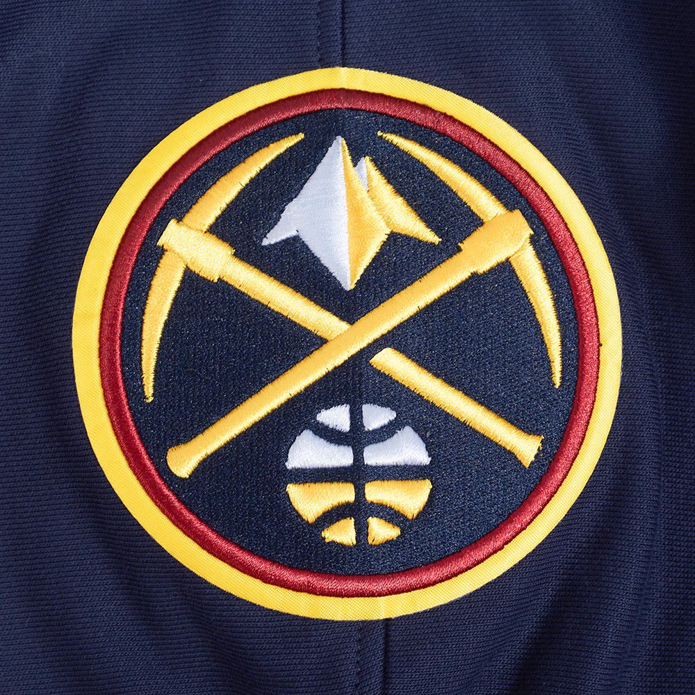 Pro Standard Men's Denver Nuggets Navy Classic Rib Hoodie product image