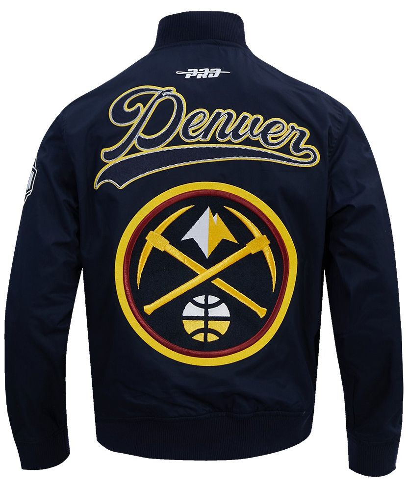Pro Standard Men's Denver Nuggets Navy Living Large Jacket product image