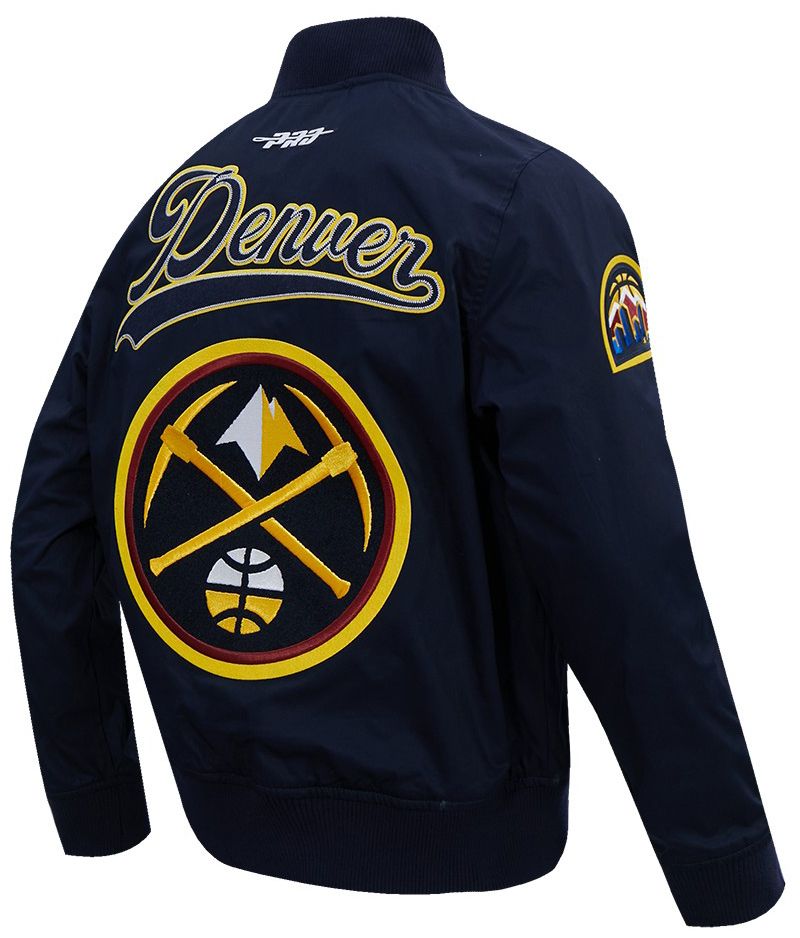 Pro Standard Men's Denver Nuggets Navy Living Large Jacket product image