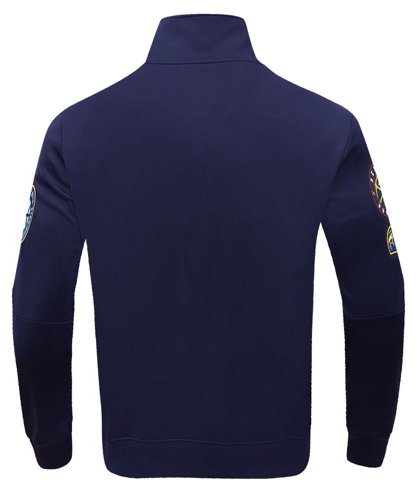 Pro Standard Men's Denver Nuggets Navy Classic Track Jacket product image