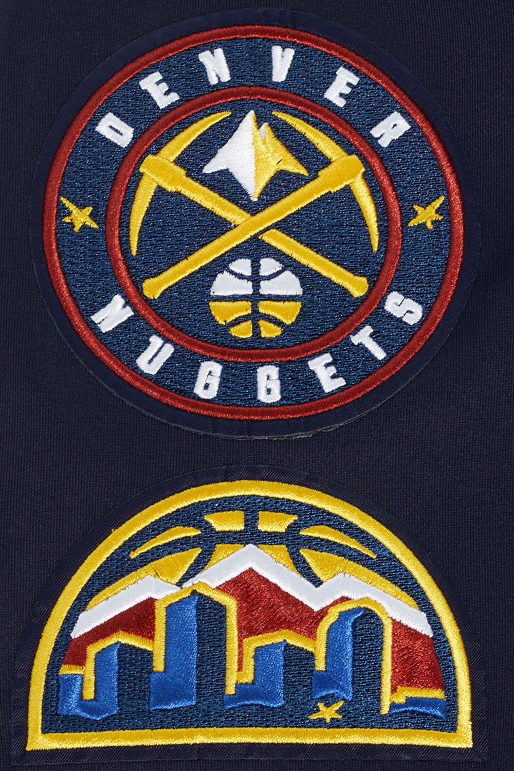 Pro Standard Men's Denver Nuggets Navy Classic Track Jacket product image