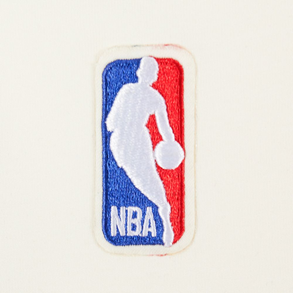 Pro Standard Women's Denver Nuggets Off-White Classic Boxy Cropped T-Shirt product image