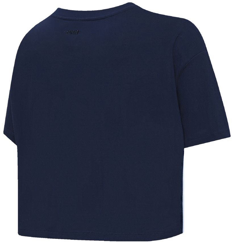 Pro Standard Women's Denver Nuggets Navy Classic Boxy Cropped T-Shirt product image