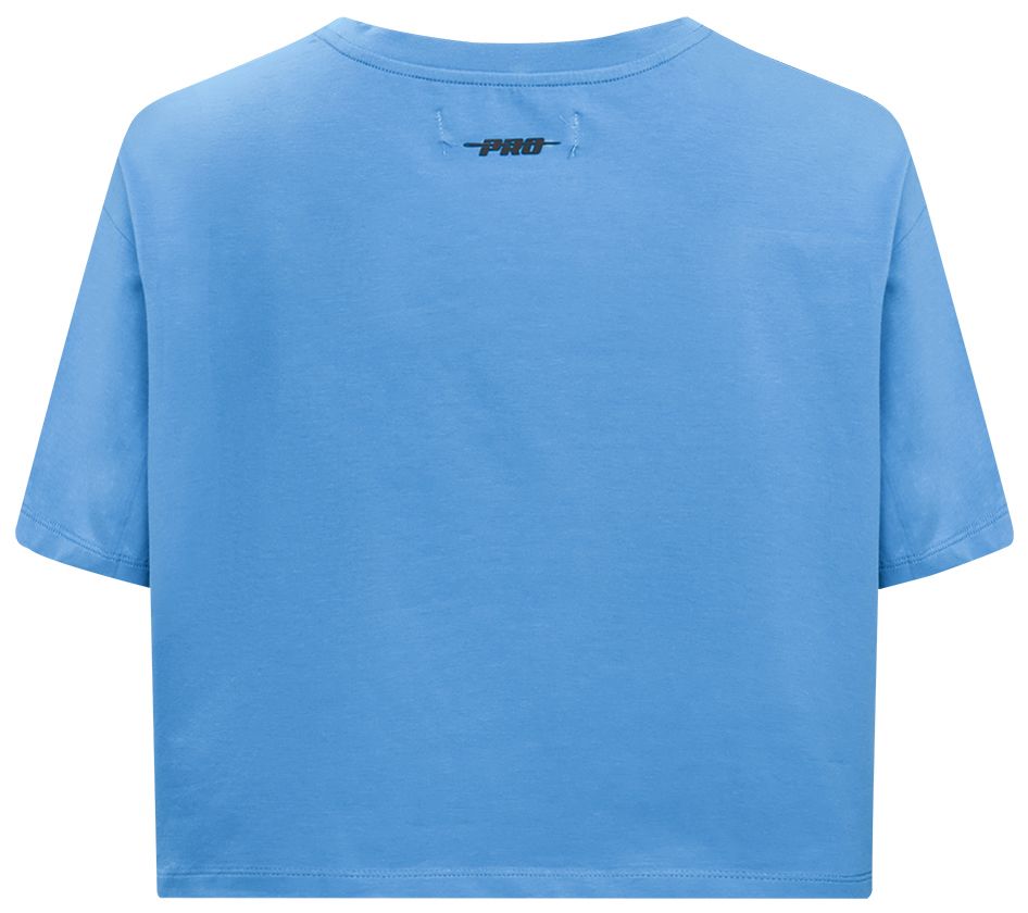 Pro Standard Women's Denver Nuggets Blue Classic Boxy Cropped T-Shirt product image