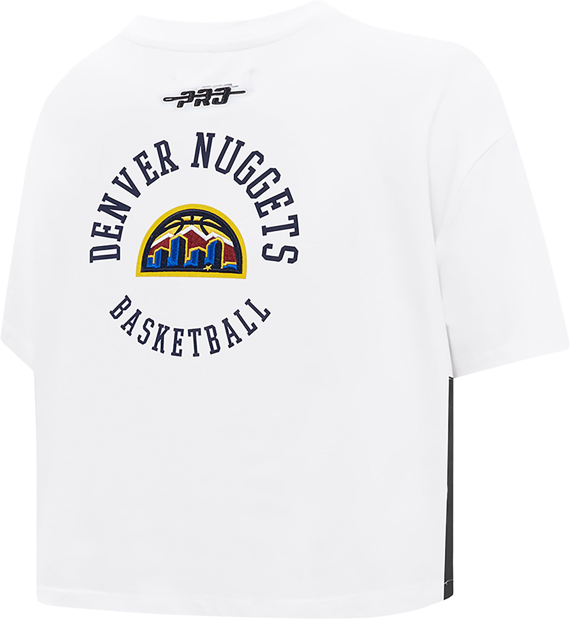 Pro Standard Women's Denver Nuggets White Crest Emblem Boxy T-Shirt product image