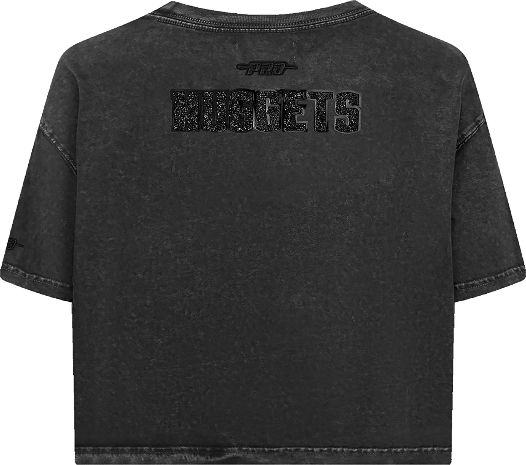 Pro Standard Women's Denver Nuggets Black Crystalline Boxy Short Sleeve T-Shirt product image