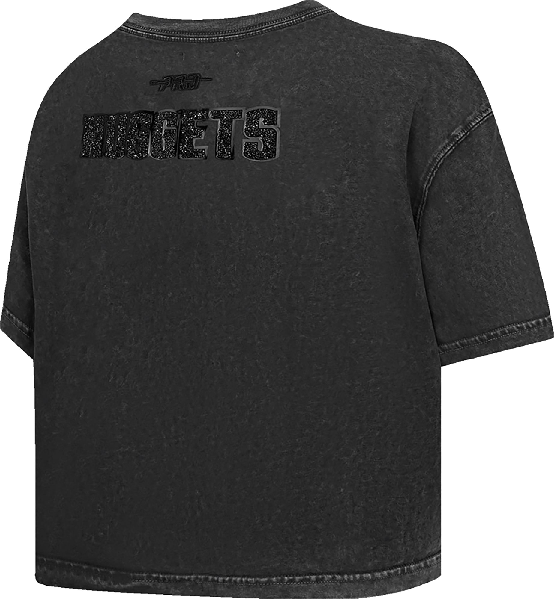 Pro Standard Women's Denver Nuggets Black Crystalline Boxy Short Sleeve T-Shirt product image