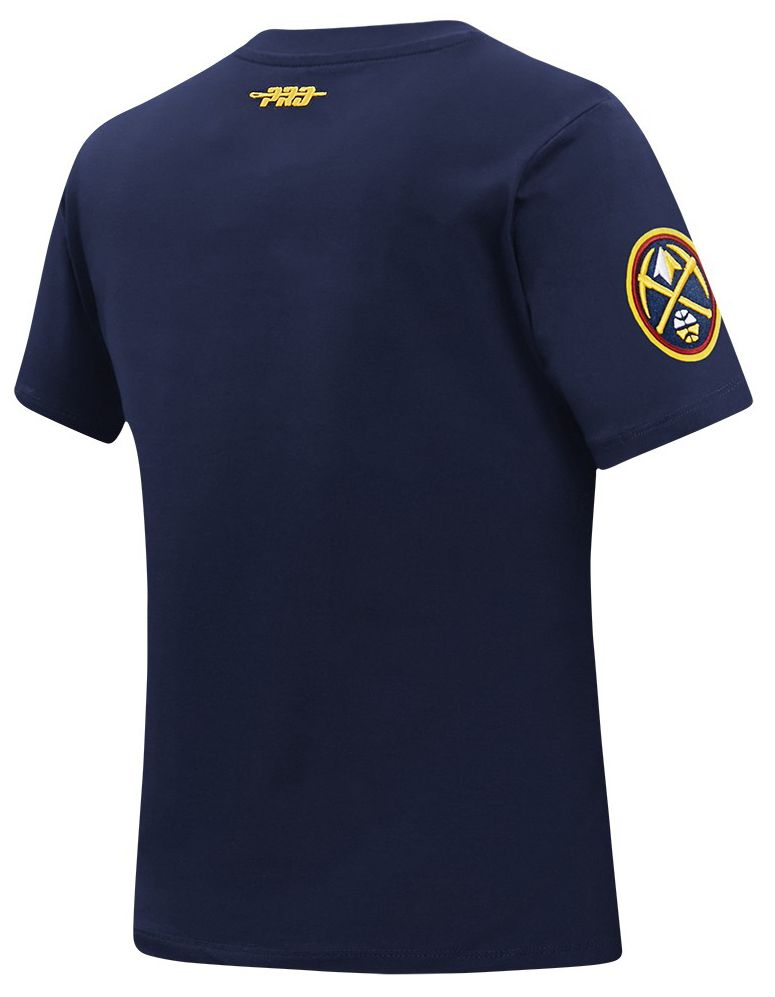 Pro Standard Women's Denver Nuggets Navy Legacy Slim T-Shirt product image