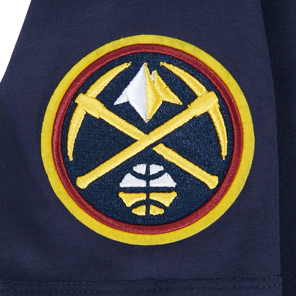 Pro Standard Women's Denver Nuggets Navy Legacy Slim T-Shirt product image