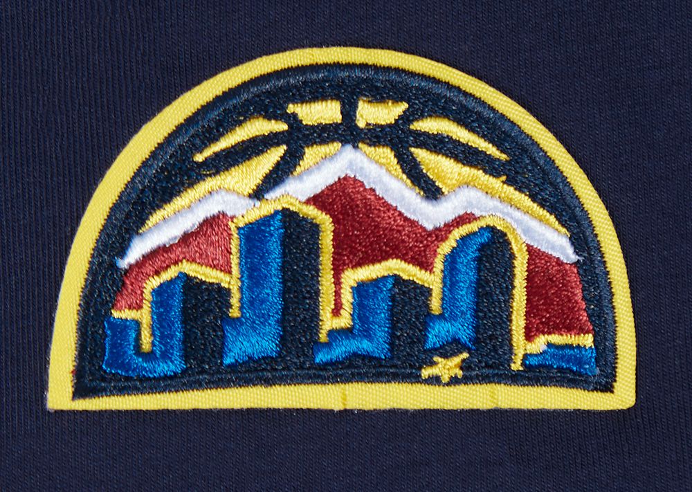 Pro Standard Women's Denver Nuggets Navy Classic Slim T-Shirt product image