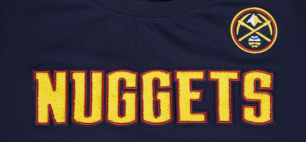 Pro Standard Women's Denver Nuggets Navy Classic Slim T-Shirt product image