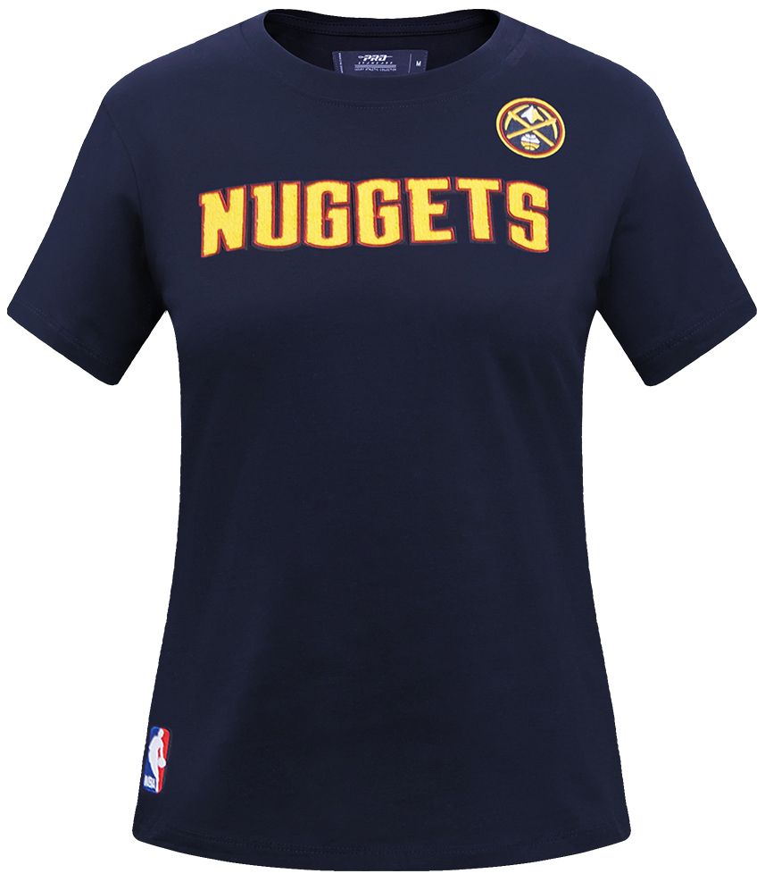 Pro Standard Women's Denver Nuggets Navy Classic Slim T-Shirt product image