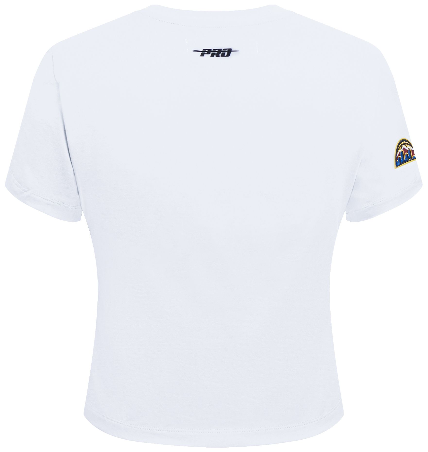 Pro Standard Women's Denver Nuggets White Classic Slim T-Shirt product image