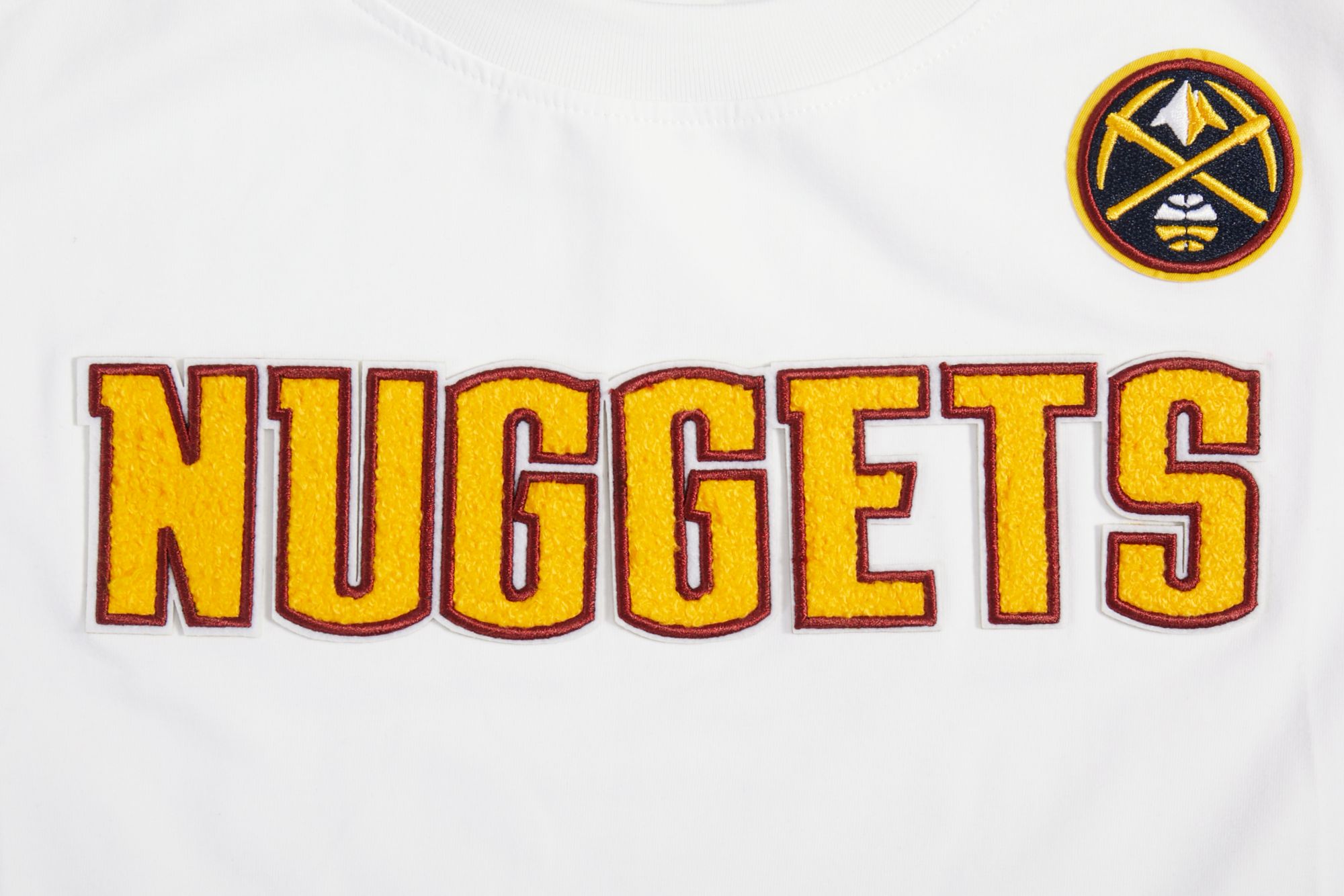Pro Standard Women's Denver Nuggets White Classic Slim T-Shirt product image