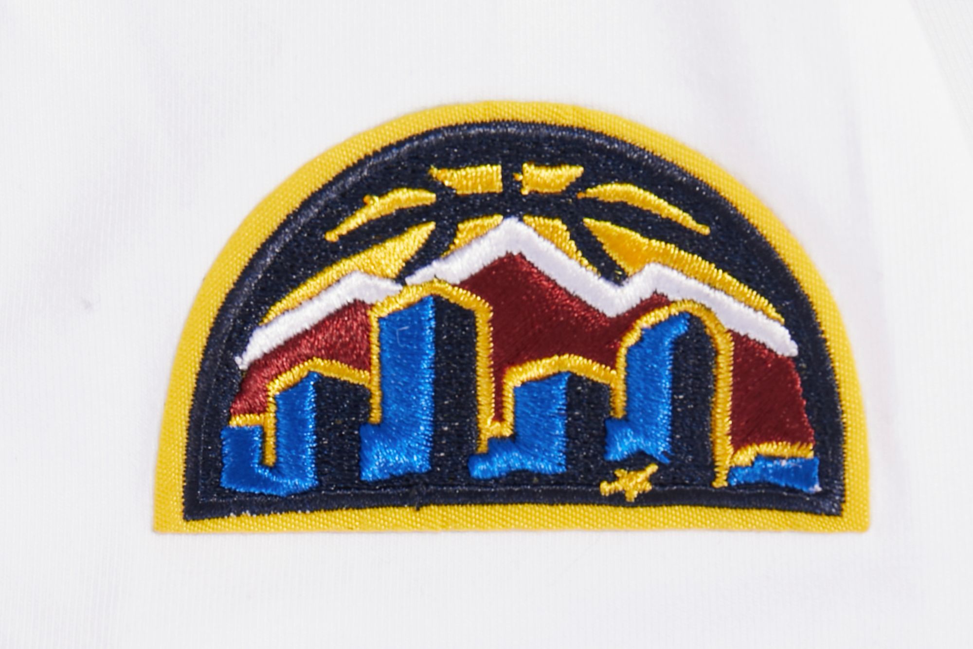 Pro Standard Women's Denver Nuggets White Classic Slim T-Shirt product image