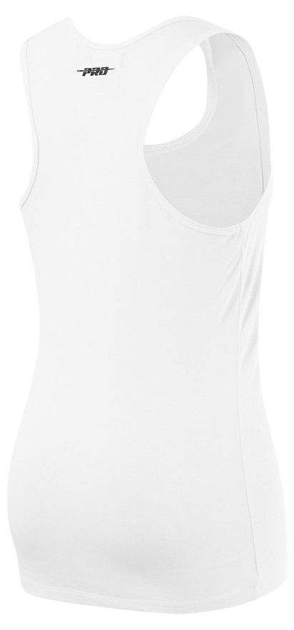 Pro Standard Women's Denver Nuggets White Classic Racerback Tank Top product image