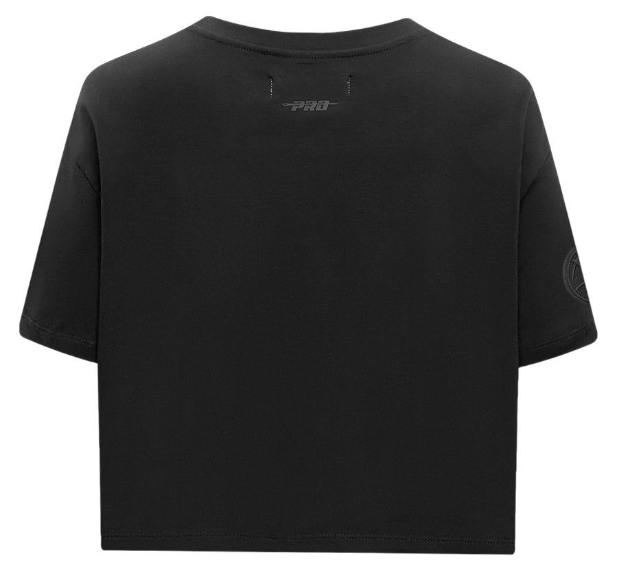 Pro Standard Women's Denver Nuggets Black Neutral Boxy Cropped T-Shirt product image