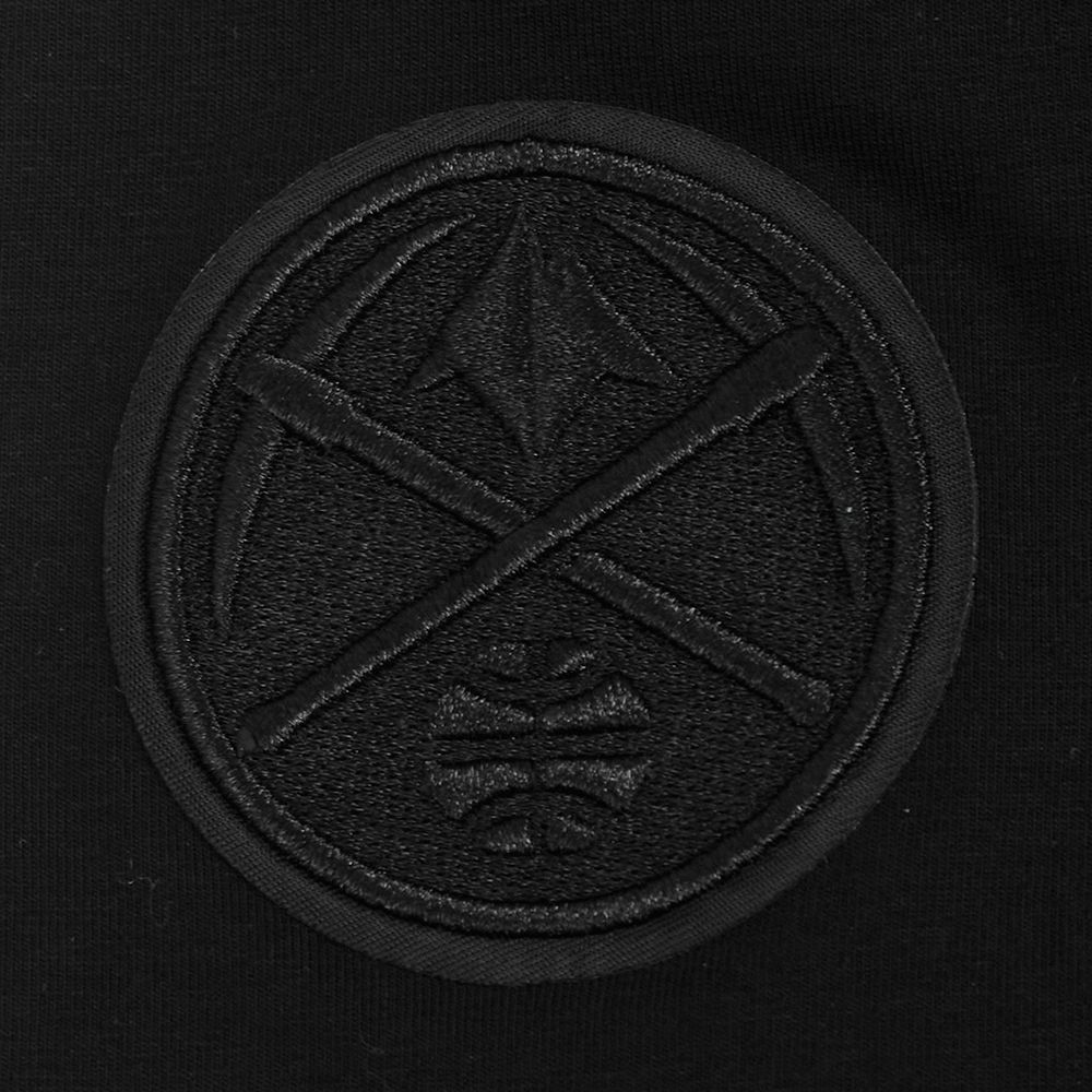 Pro Standard Women's Denver Nuggets Black Neutral Boxy Cropped T-Shirt product image