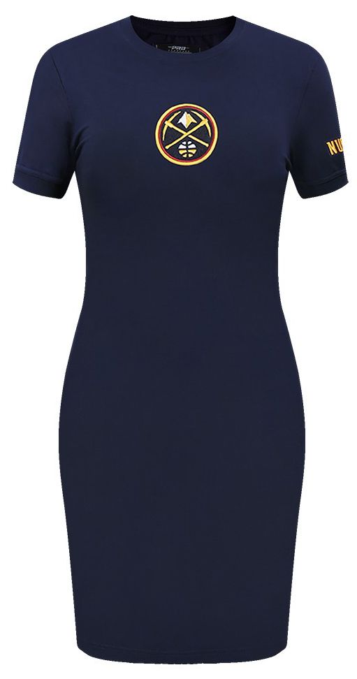 Pro Standard Women's Denver Nuggets Navy Classic Bodycon Dress product image