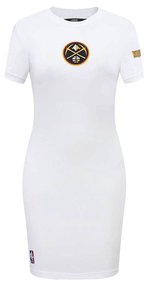 Pro Standard Women's Denver Nuggets White Classic Bodycon Dress product image