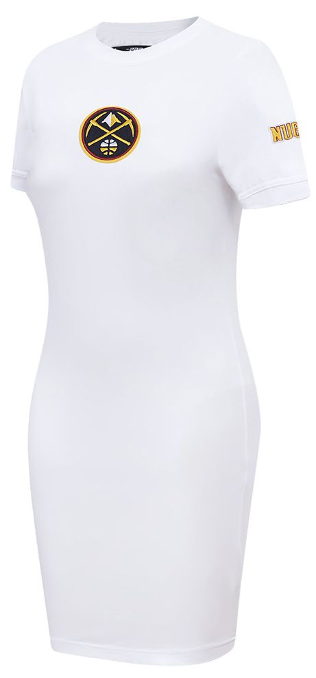 Pro Standard Women's Denver Nuggets White Classic Bodycon Dress product image