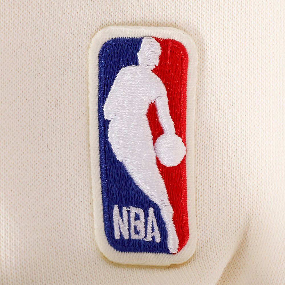 Pro Standard Women's Denver Nuggets Off White Retro Classic Fleece Crewneck Sweatshirt product image