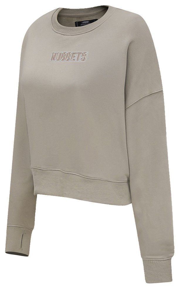 Pro Standard Women's Denver Nuggets Wingpsan Crewneck Sweatshirt product image