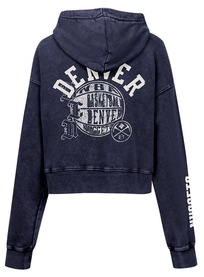 Pro Standard Women's Denver Nuggets Navy Street Team Hoodie product image