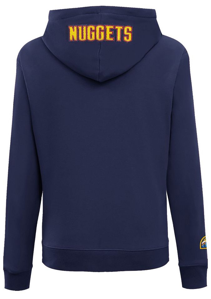 Pro Standard Women's Denver Nuggets Navy Classic Fleece Pullover Hoodie product image