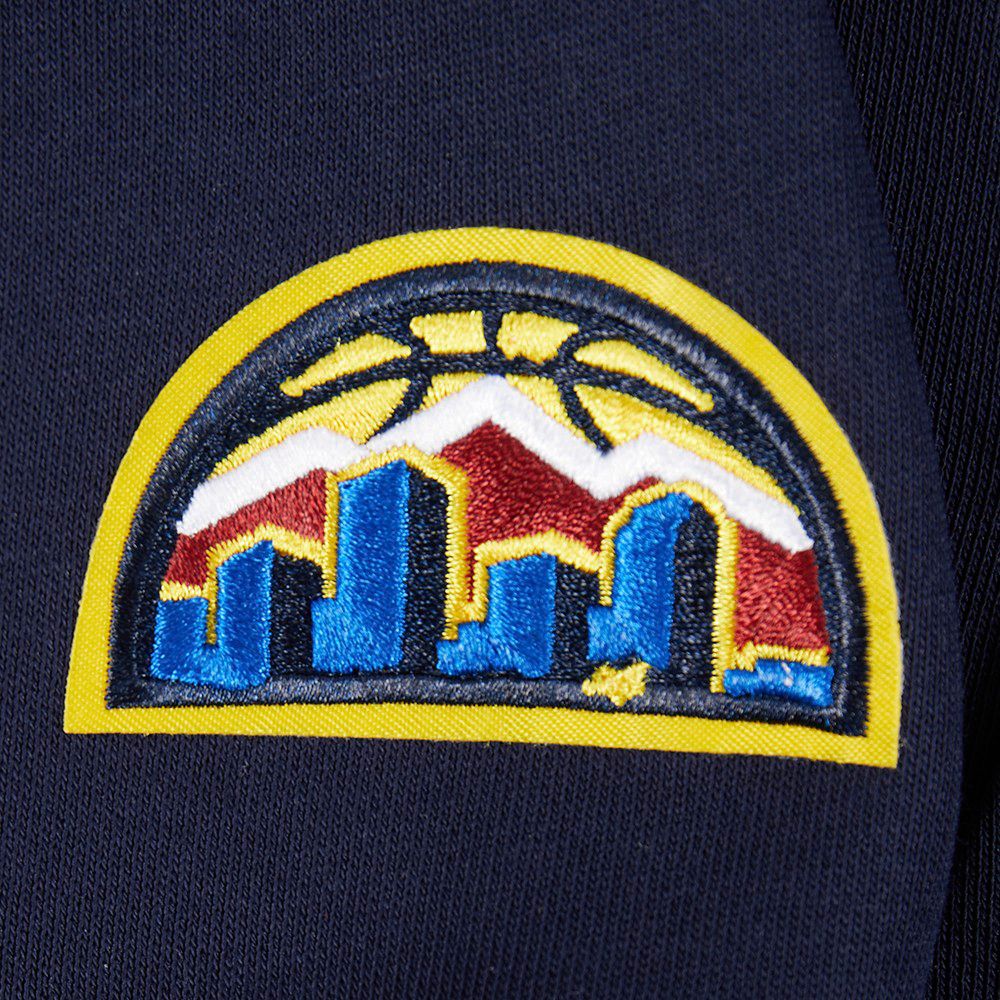 Pro Standard Women's Denver Nuggets Navy Classic Fleece Pullover Hoodie product image