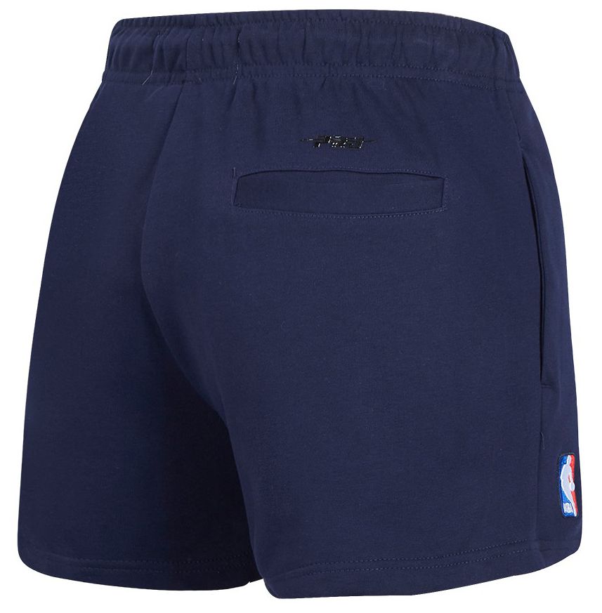 Pro Standard Women's Denver Nuggets Navy Classic Fleece Shorts product image