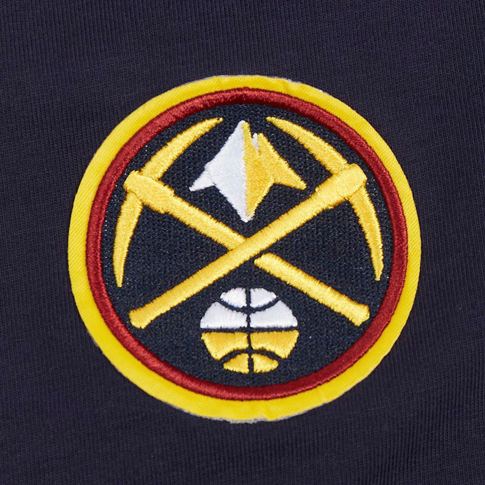 Pro Standard Women's Denver Nuggets Navy Classic Cotton Bike Shorts product image