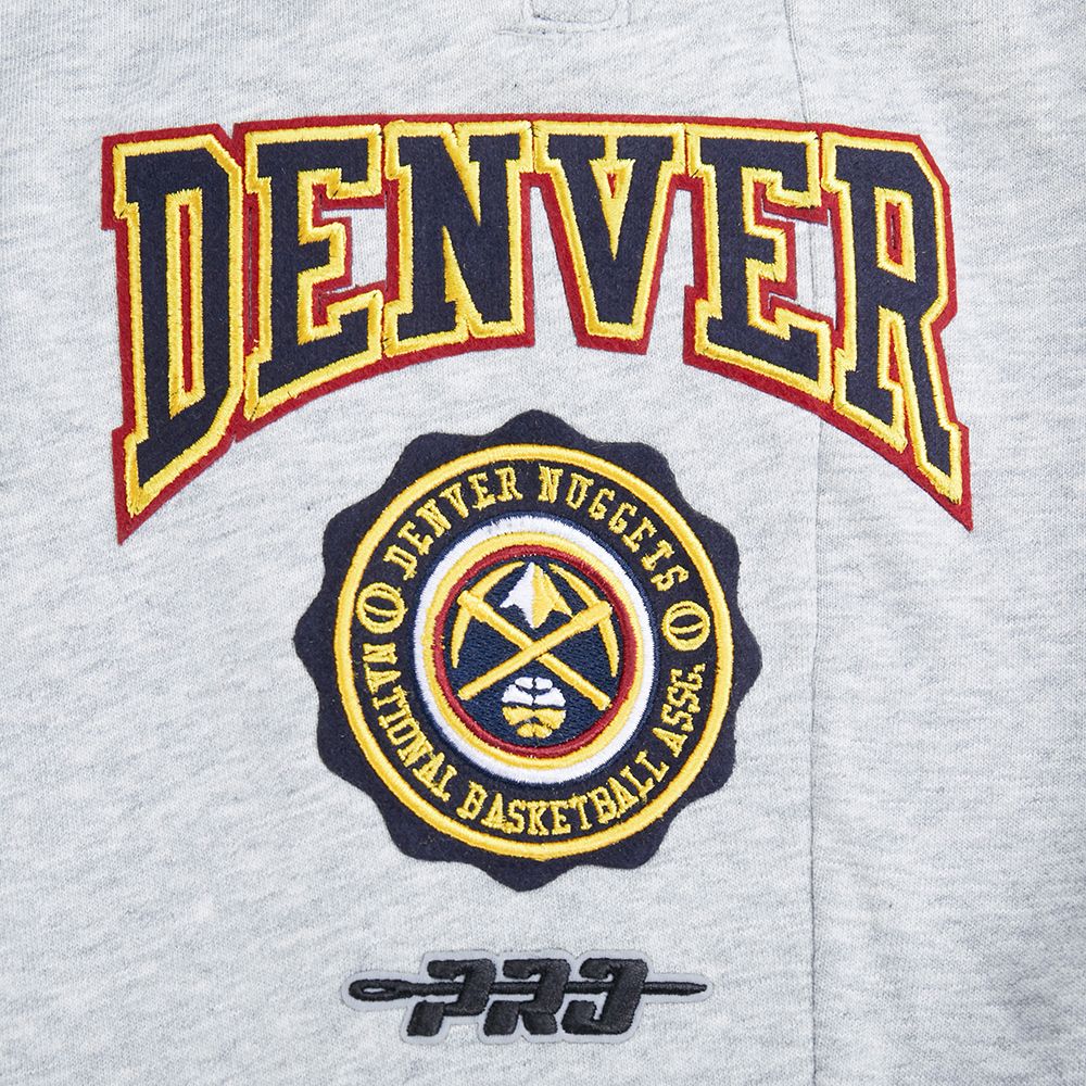 Pro Standard Women's Denver Nuggets Grey Crest Emblem Sweatpants product image