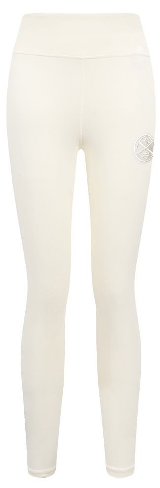 Pro Standard Women's Denver Nuggets Off White Neutral Jersey Leggings product image