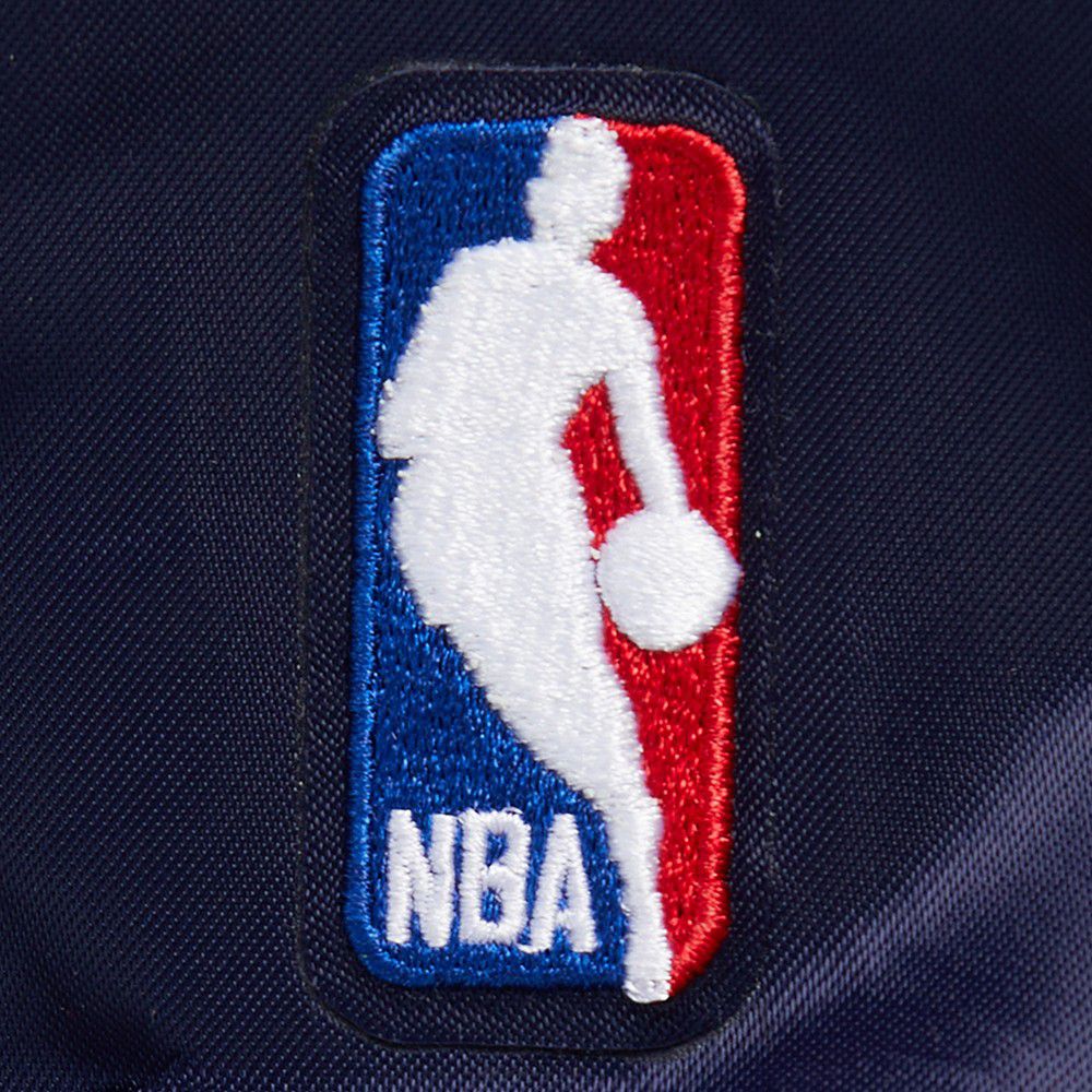 Pro Standard Women's Denver Nuggets Navy Retro Classic Rib Satin Jacket product image