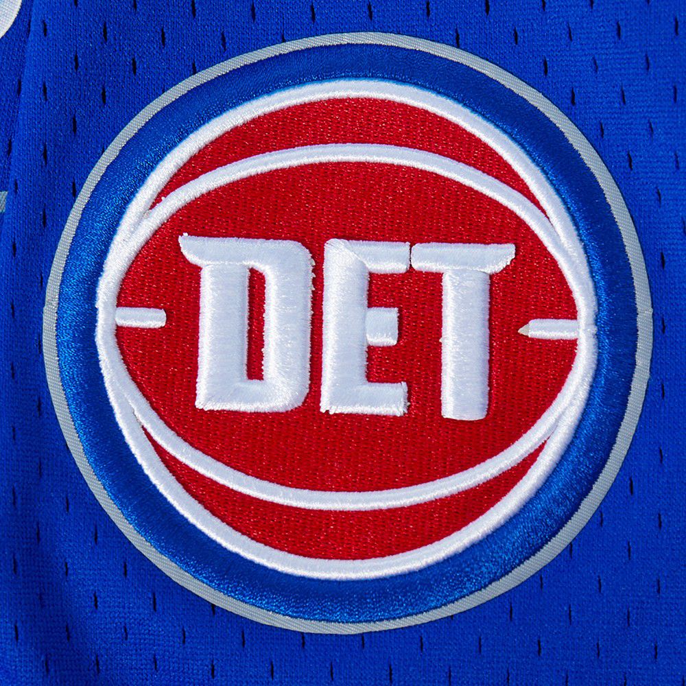 Pro Standard Men's Detroit Pistons Blue Script Button Down Shirt product image