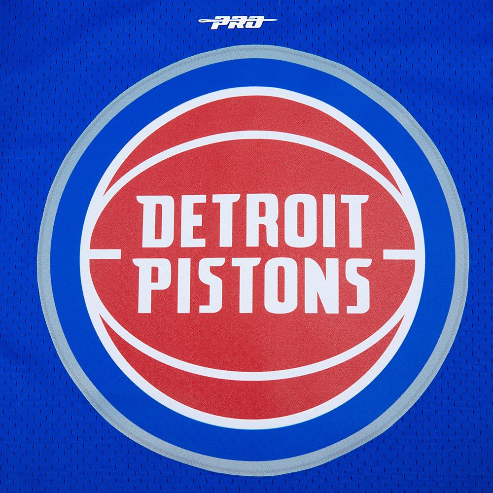 Pro Standard Men's Detroit Pistons Blue Script Button Down Shirt product image