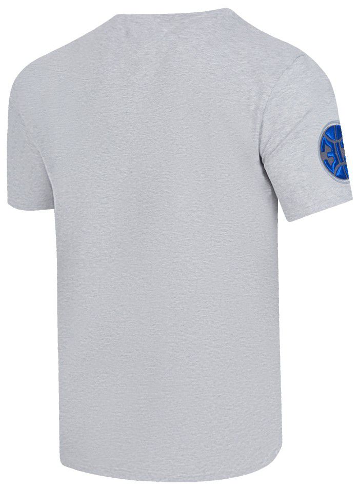 Pro Standard Men's Detroit Pistons Gray Old English Short Sleeve T-Shirt product image