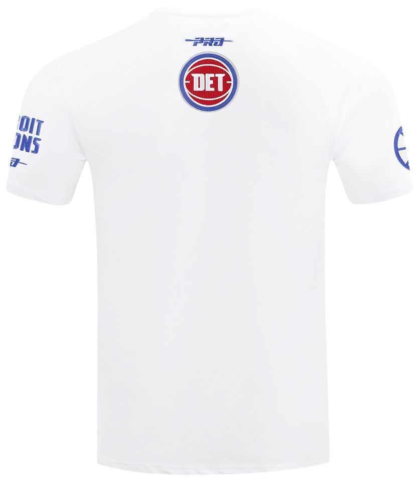 Pro Standard Men's Detroit Pistons White City Arch T-Shirt product image