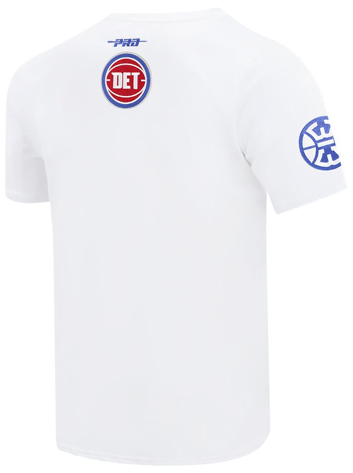 Pro Standard Men's Detroit Pistons White City Arch T-Shirt product image