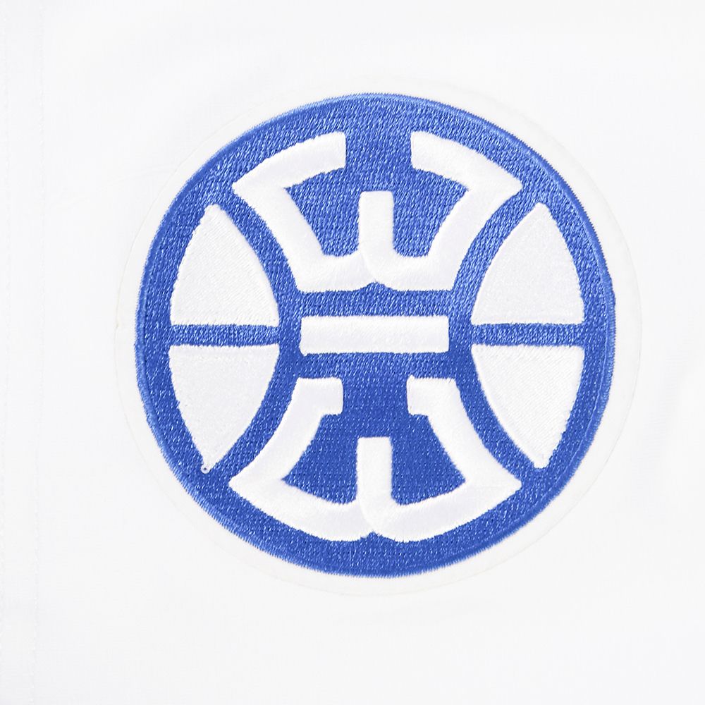 Pro Standard Men's Detroit Pistons White City Arch T-Shirt product image