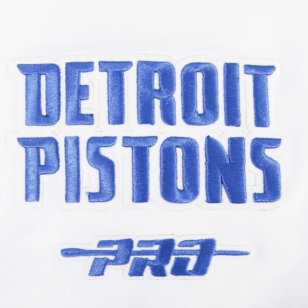 Pro Standard Men's Detroit Pistons White City Arch T-Shirt product image