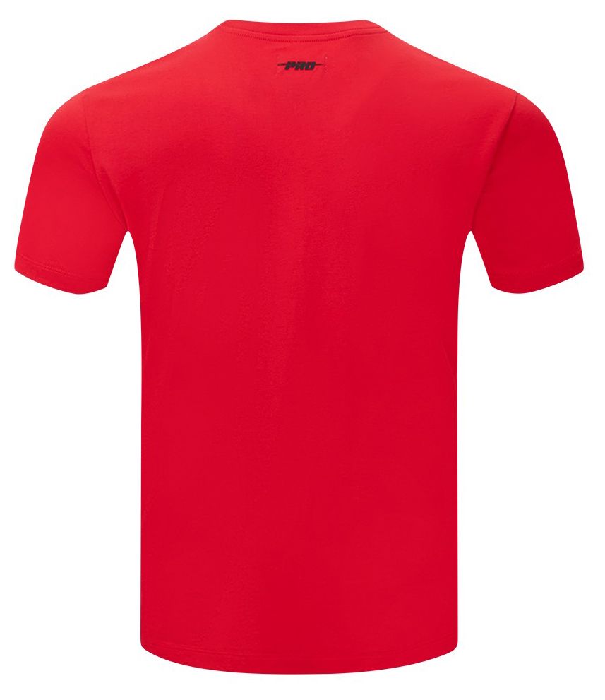 Pro Standard Men's Detroit Pistons Red Classic Chenille T-Shirt product image