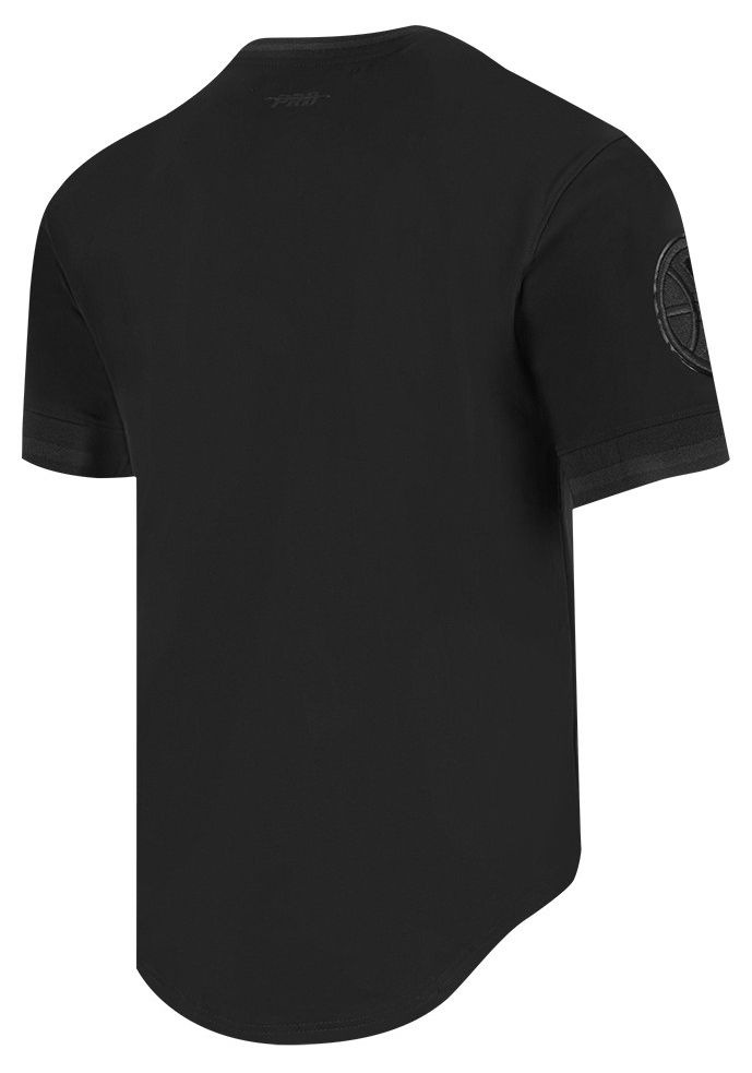 Pro Standard Men's Detroit Pistons Triple Black Short Sleeve T-Shirt product image