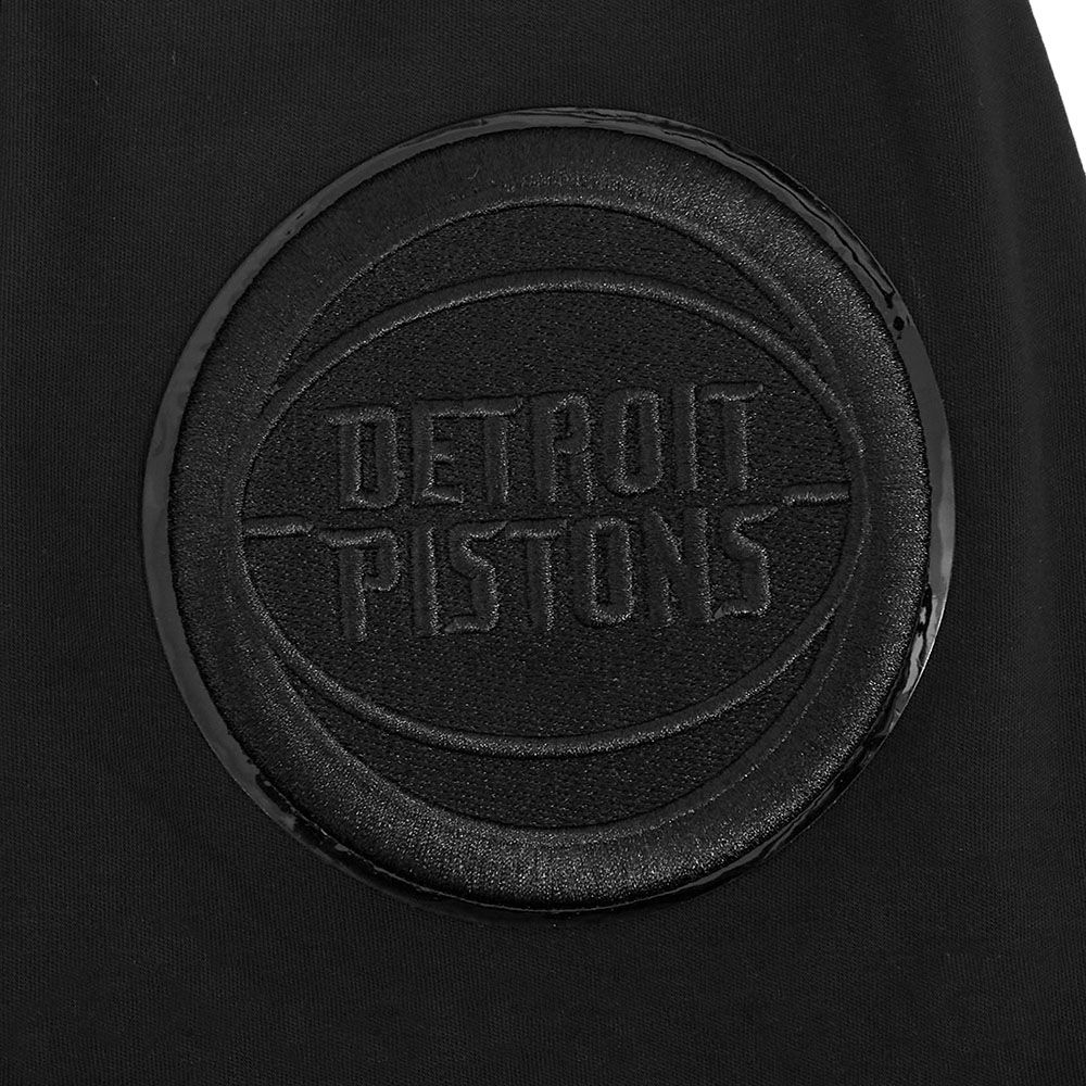 Pro Standard Men's Detroit Pistons Triple Black Short Sleeve T-Shirt product image